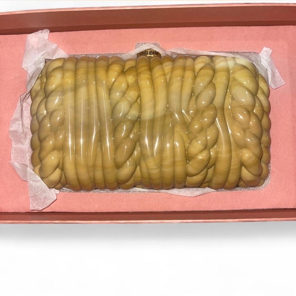 Cult Gaia Tan Clutch Bag - Picture 2 of 6